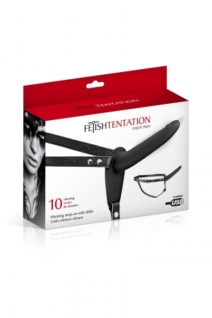 Gode ceinture noir vibrant Fetish Tentation – Image 3