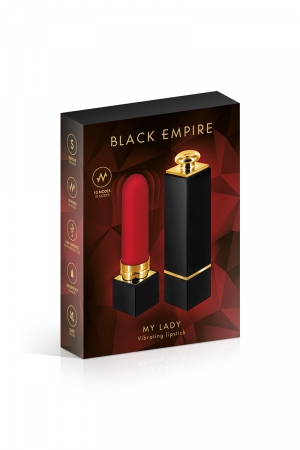 Mini vibro rouge à lèvres My Lady - Black Empire – Image 3