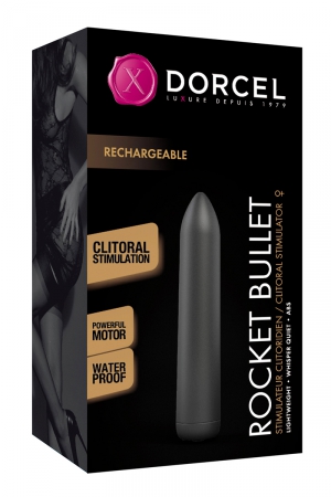Mini vibro Rocket Bullet noir - Dorcel – Image 3