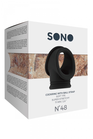 Cockring avec Ball Strap SONO 48 – Image 3