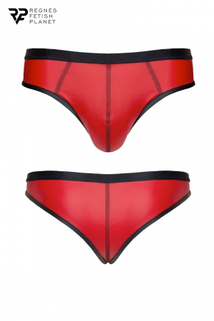 Slip rouge wetlook - Regnes – Image 3