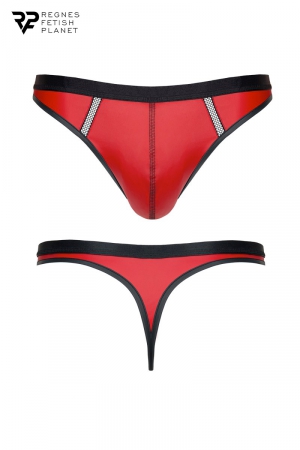 String en wetlook rouge - Regnes – Image 3