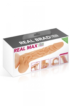 Gode ultra-réaliste 24 cm - Real max – Image 3
