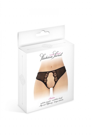Culotte noire ouverte Ambre - Fashion Secret – Image 3