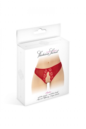 Culotte rouge ouverte Ambre - Fashion Secret – Image 3