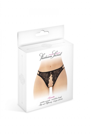 Culotte noire ouverte Annette - Fashion Secret – Image 3