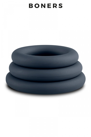 Kit de 3 anneaux de pénis - Boners – Image 3