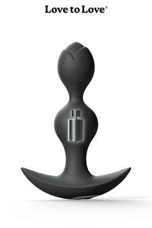 Plug anal vibrant Twinny Bud noir – Image 3