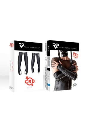 Gants longs en wetlook avec fermetures éclair - Regnes – Image 3
