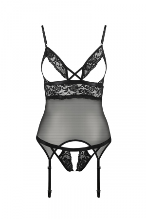 Guêpière seins nus Diabolina - Passion – Image 3