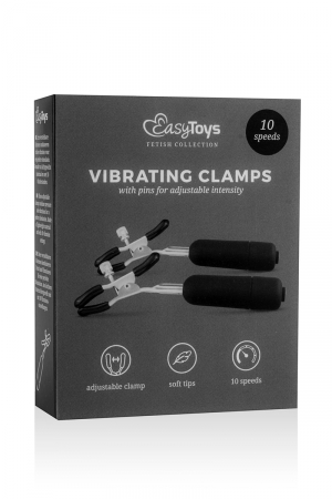 Pinces à tétons vibrantes - Easytoys Fetish Collection – Image 3