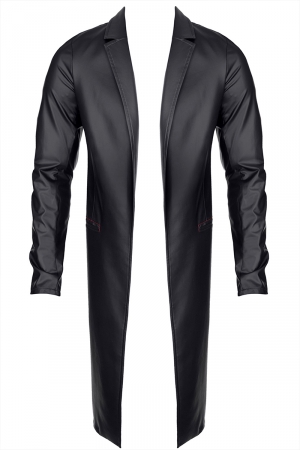 Manteau long wetlook Sergio - Regnes – Image 3