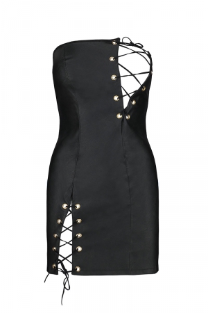 Robe faux cuir amazone Céline - Passion – Image 3
