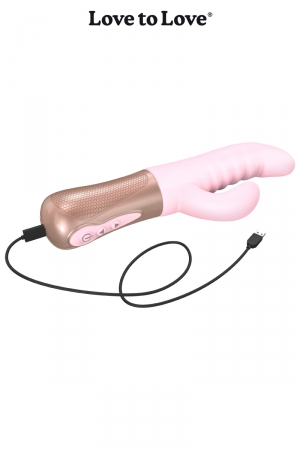 Vibro Rabbit Sassy Bunny rose - Love to Love – Image 3
