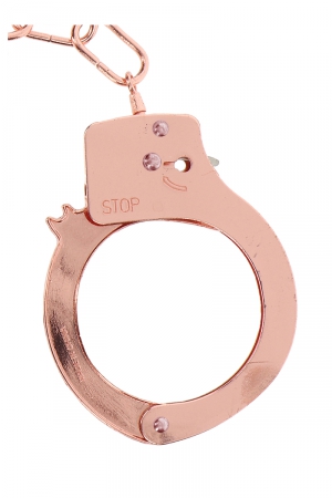 Menottes métal rose gold - Toy Joy – Image 3