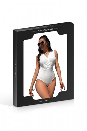 Body moulant blanc - Paris Hollywood – Image 3