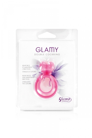 Double Cockring rose Glamy – Image 3