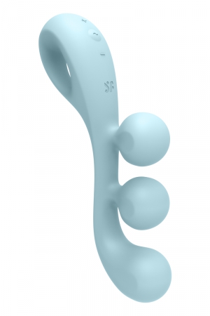 Multi-vibromasseur Tri Ball 2 bleu - Satisfyer – Image 3