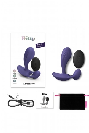 Double stimulateur télécommandé Witty - Love To Love – Image 3
