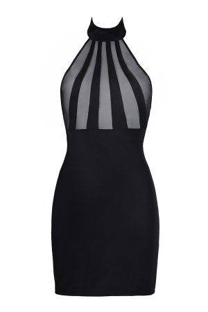 Robe noire V-9149 - Axami – Image 3