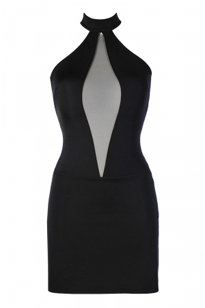 Robe noire V-9269 - Axami – Image 3