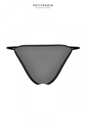 Slip échancré tulle et broderies – Image 2