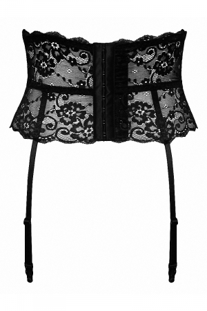 Ceinture porte-jarretelles noir - Cottelli Lingerie – Image 4