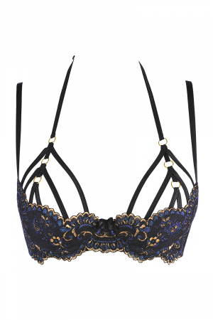 Soutien-gorge dentelle Noir V-10361 - Axami – Image 4