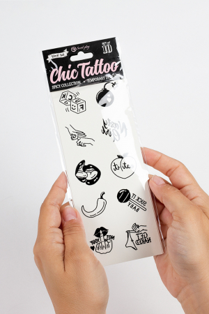 10 tatouages temporaires Spicy Collection - Secret Play – Image 2