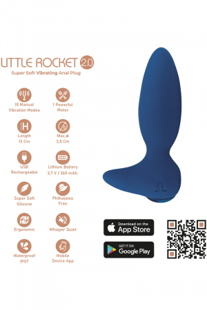 Plug vibrant Little Rocket II connecté - Adrien Lastic – Image 4
