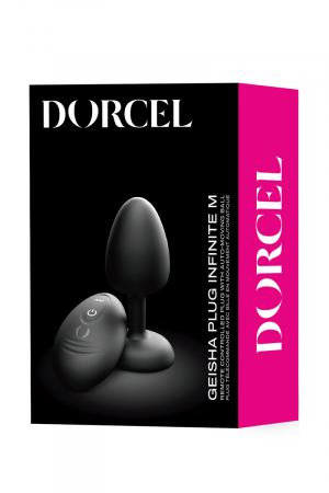 Plug anal vibrant télécommandé Geisha Plug Infinite M - Dorcel – Image 4