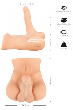 Masturbateur réaliste Deluxe Man 02 - Realistixxx – Image 4
