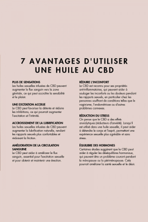 Huile stimulante au CBD Slow Sex - Bijoux Indiscrets – Image 2