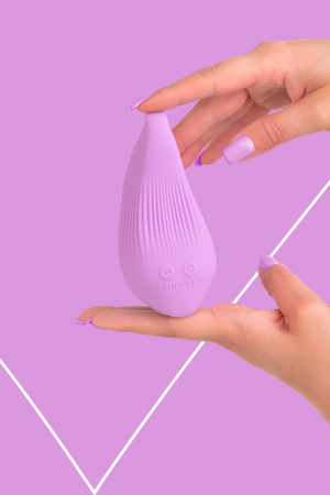 Mini vibro rechargeable DelightfulWave violet - FairyGasm – Image 4