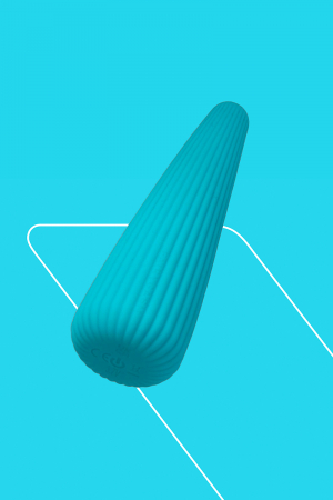 Vibro rechargeable IcyCone bleu - FairyGasm – Image 4