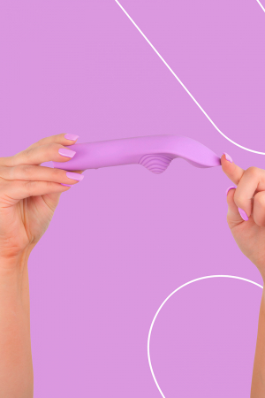 Vibro rechargeable LunaCharm violet - FairyGasm – Image 4