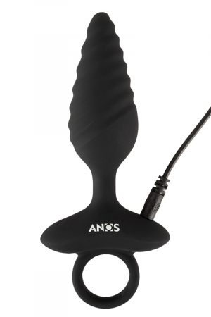 Plug vibrant flexible avec Design en spirale - Anos – Image 4