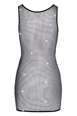 Mini robe maille et strass - Cottelli PARTY – Image 4