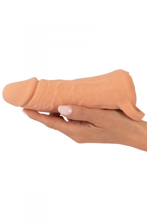 Masturbateur et extension de pénis 18,5 cm - Nature Skin – Image 4