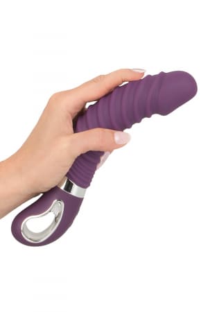 Vibro chauffant rechargeable 23,5 x 4,1 cm - Sweet Smile – Image 4