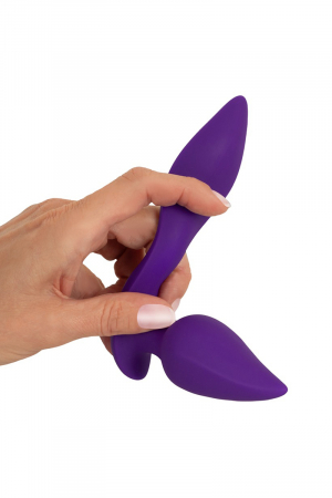 Plug et stimulateur externe vibrant 2 en 1 - Sweet Smile – Image 4