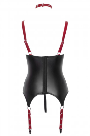Ensemble ouvert avec collier et menottes - Cotelli Bondage – Image 4