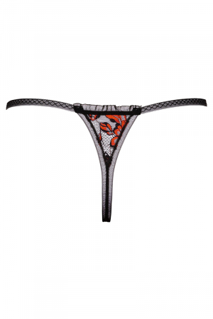 String dentelle ouvert bicolore - Cottelli LINGERIE – Image 4