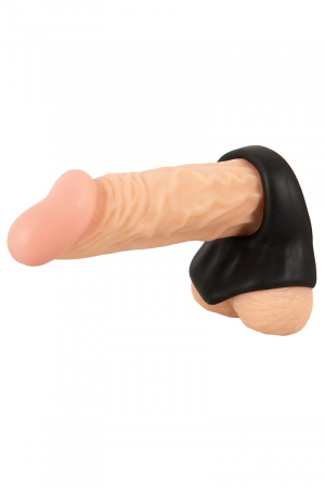 Cock Ring avec Ball Stretcher liquid silicone - Erecto – Image 4