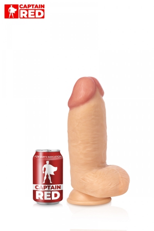 Gode XXL Colossus 26 x 7,5 cm - Captain Red – Image 4