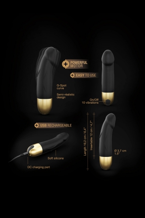Vibro rechargeable Real Vibration gold S 2.0 - Dorcel – Image 4