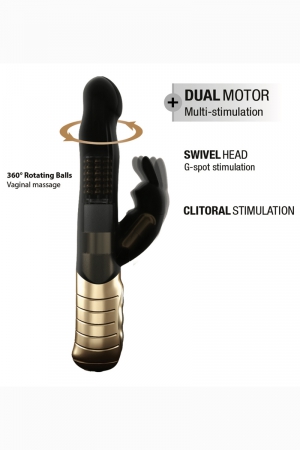 Vibro rechargeable Baby Rabbit noir 2.0 - Dorcel – Image 4
