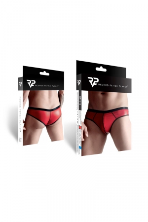 Slip rouge wetlook - Regnes – Image 2