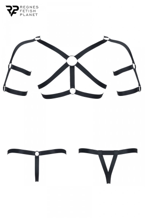 Ensemble harnais et deux strings ouverts - Regnes – Image 4