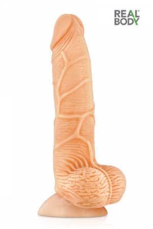 Gode ultra-réaliste 21 cm - Real Brad – Image 2
